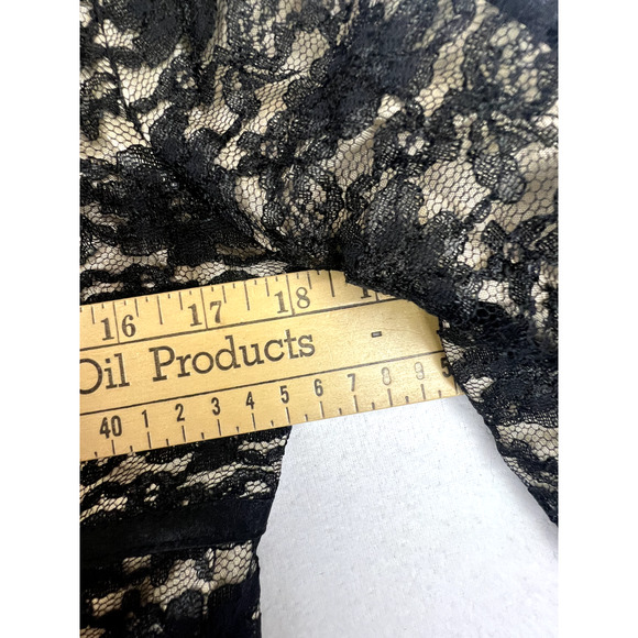 JR Nites By Caliendo Black Lace Blazer Formal Jacket Size 10 Wedding Prom Party - Picture 12 of 12